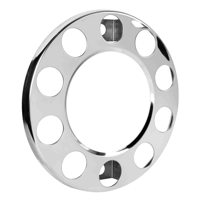 97661-S-02.JPG Anello Coprimozzo In Acciaio Inox Per Cerchi In Acciaio Coprimozzi Camion Protezione/estetica
