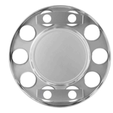 97662-S-01.JPG Coprimozzo In Acciaio Inox Per Cerchi In Lega Coprimozzi Camion Protezione/estetica