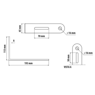 97726-S-01.JPG Staffa Per Antenna Cb Universale Staffe Antenne Cb