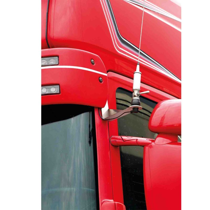 97731-S-01.JPG Staffa Per Antenna Cb Attacco Su Visiera Parasole Scania R Serie 5-r Serie 6-r Serie 6-streamline Staffe Antenne 