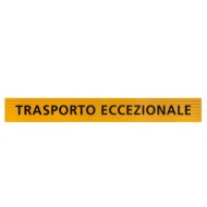 Pannello Catarifrangente Trasporto Eccezionale 1200x150 Mm Contrassegni Targhe E Contrassegni