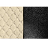 97852-S-01.JPG Mirian Coprisedile In Skeentex E Suede Trapuntato Nero/panna Coprisedili Per Camion Coprisedili