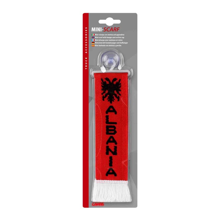97892-S-01.JPG Mini Sciarpa Confezione Singola Albania Ornamenti Removibili Profili E Ornamenti