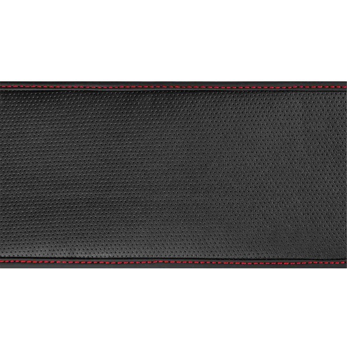 97923-S-01.JPG Skin Cover Coprivolante Elasticizzato In Skeentex Nero/rosso L Ø 46/48 Cm Coprivolanti Elasticizzati In Skeentex