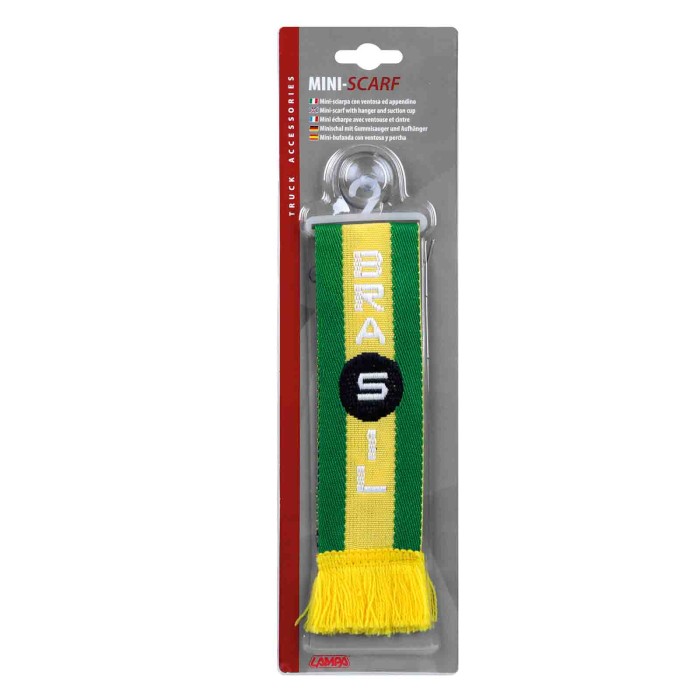 97942-S-01.JPG Mini Sciarpa Confezione Singola Brasil Ornamenti Removibili Profili E Ornamenti