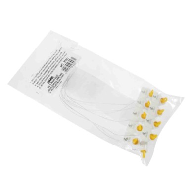 97947-S-02.JPG Set 10 Sigilli Di Sicurezza Cavo In Acciaio Inox Con Guaina In Pvc Sigilli Sigilli E Portadocumenti