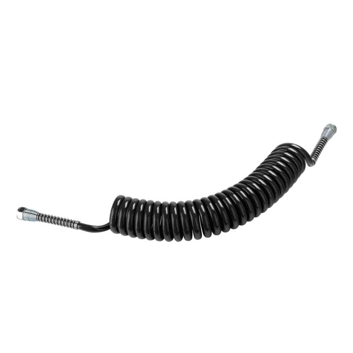 97958-S-01.JPG Tubo Aria A Spirale Nero Soffiaggio Aria