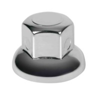97971-S-01.JPG Boater Set 10 Copribulloni Testa Piatta In Acciaio Inox Ø 33 Mm Cromo Boater Chrome Copribulloni Camion