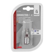 97982-S-01.JPG C 4 Connettore Aria Ad Attacco Rapido Spinotto Asia Innesto Italia Raccordi E Connettori