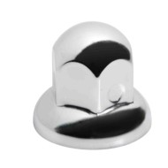 Dome Set 10 Copribulloni Testa Tonda In Acciaio Inox Ø 33 Mm Cromo Dome Chrome Copribulloni Camion