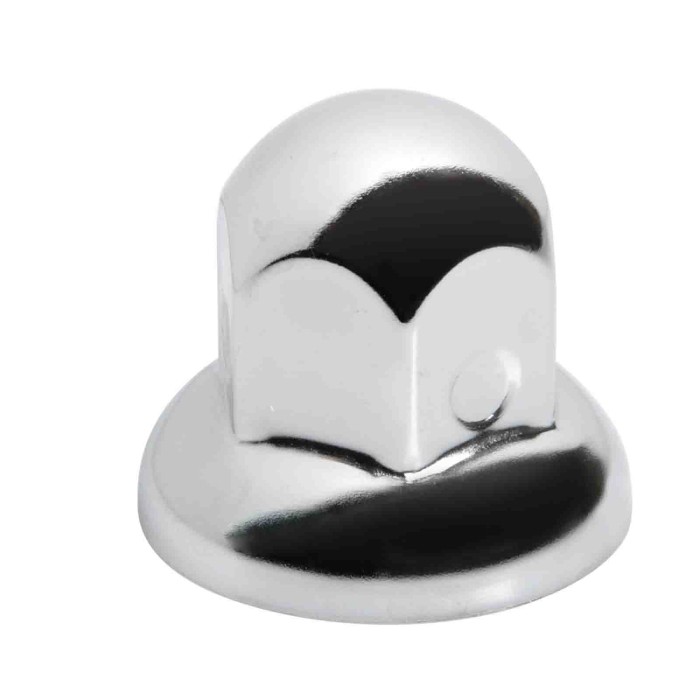 97986-A-01.JPG Dome Set 40 Copribulloni Testa Tonda In Acciaio Inox Ø 32 Mm Cromo Dome Chrome Copribulloni Camion