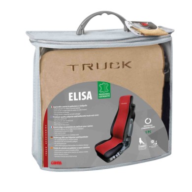 98003-C-01.JPG Elisa Coprisedile In Poliestere E Skeentex Per Camion Beige/nero Coprisedili Per Camion Coprisedili