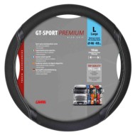98009-S-01.JPG Gt Sport Coprivolante In Skeentex L Ø 46/48 Cm Nero/argento Coprivolanti In Skeentex Coprivolanti