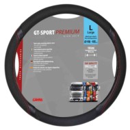 Gt Sport Coprivolante In Skeentex L Ø 46/48 Cm Nero/rosso Coprivolanti In Skeentex Coprivolanti