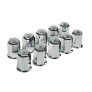 98048-S-02.JPG Set 10 Copribulloni In Abs Ø 32 Mm Cromo Abs Copribulloni Camion