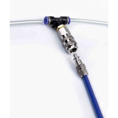 98075-S-01.JPG T 1 Connettore Aria Ad Attacco Rapido Ø 6 Mm Raccordi E Connettori