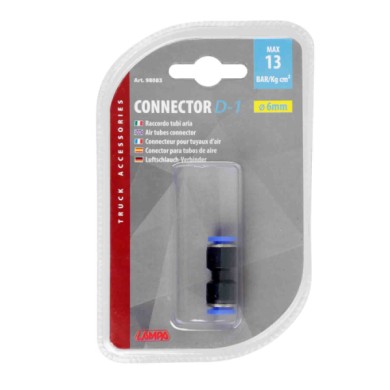 98083-C-01.JPG D 1 Raccordo Tubi Aria Ø 6 Mm Raccordi E Connettori
