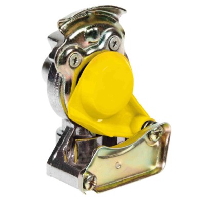 98099-S-02.JPG Giunto Di Semi Accoppiamento Con Valvola Giallo Raccordi E Connettori