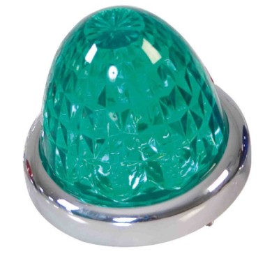 98163-C-01.JPG Top Light Faretto 9 Led 24v Verde Montaggio In Superficie Luci Perimetrali