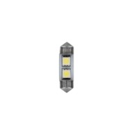 L085.JPG 24/28v Led Series 2 Smd X 3 Chips 10x31 Mm Sv8 5 8 20 Pz Busta Bianco Doppia Polarità Lampadine A Led Siluro Lampa Led