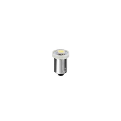 BA9S.JPG 24/28v Led Series 1 Smd X 3 Chips (t4w) Ba9s 2 Pz D/blister Bianco Doppia Polarità Lampadine A Led T4w Lampa Led