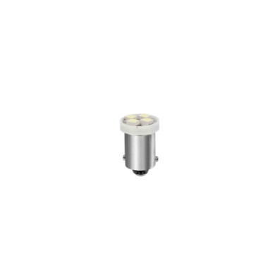 BA9S.JPG 24/28v Led Series 4 Smd X 1 Chips (t4w) Ba9s 2 Pz D/blister Bianco Doppia Polarità Lampadine A Led T4w Lampa Led
