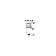 L076.JPG 24/28v Led Series 5 Smd X 3 Chips (t4w) Ba9s 20 Pz Sacchetto Bianco Doppia Polarità Lampadine A Led T4w Lampa Led
