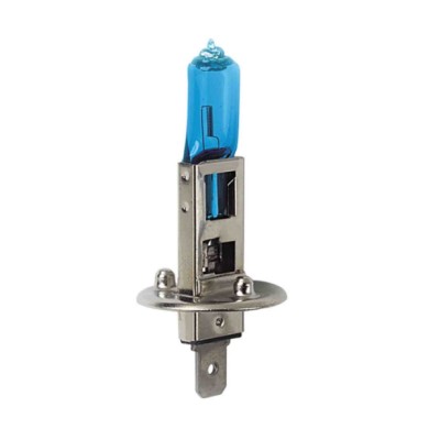 F001.JPG 24v Lampada Alogena Blu Xe (h1) 100w P14 5s 1 Pz Scatola Lampadine Blu Xe Lampa Alogene