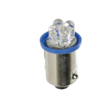 BA9S.JPG 24v Led Series 4 Led (t4w) Ba9s 2 Pz D/blister Blu Lampadine A Led T4w Lampa Led