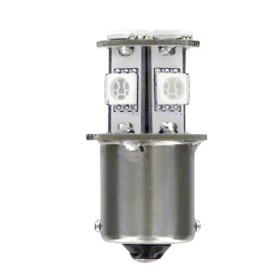 98334-S-01.JPG 24/28v Led Series 8 Smd X 3 Chips (p21w) Ba15s 1 Pz Scatola Bianco Doppia Polarità Lampadine A Led P21w Lampa Led