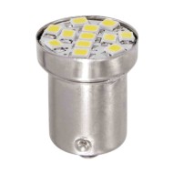 98343-C-01.JPG 24/28v Led Series 12 Smd X 1 Chip (r5w R10w) Ba15s 20 Pz Busta Bianco Doppia Polarità Lampadine A Led R5w R10w La