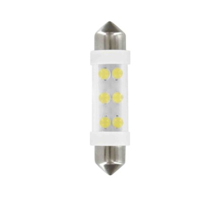 L062.JPG 24v Led Series 6 Led 11x41 Mm Sv8 5 8 2 Pz Scatola Bianco Lampadine A Led Siluro Lampa Led