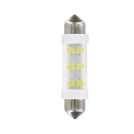 24v Led Series 6 Led 11x41 Mm Sv8 5 8 2 Pz Scatola Bianco Lampadine A Led Siluro Lampa Led