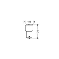 L055.JPG 24/28v Led Series 4 Smd X 3 Chips (p21w) Ba15s 20 Pz D/blister Bianco Doppia Polarità Lampadine A Led P21w Lampa Led