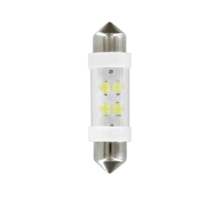 L061.JPG 24v Led Series 4 Led 11x38 Mm Sv8 5 8 2 Pz Scatola Bianco Lampadine A Led Siluro Lampa Led