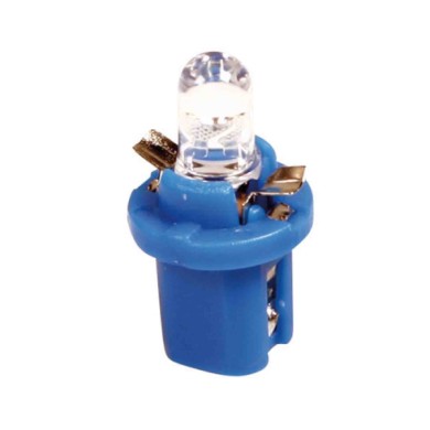 B8v5D.JPG 24v Lampada Cruscotto 1 Led B8 5d 2 Pz D/blister Bianco Lampadine A Led B8 5d Lampa Led