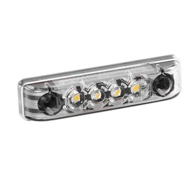 98382-A-01.JPG Luce Ingombro A 4 Led 24v Bianco Montaggio In Superficie Luci Perimetrali 98382