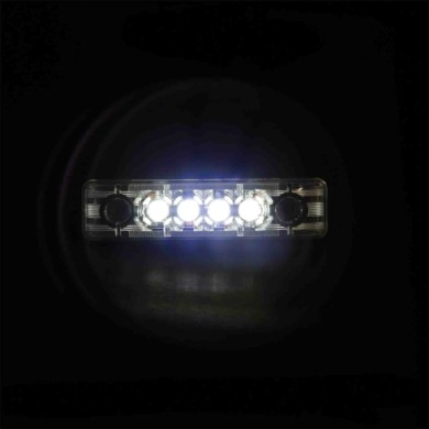 98382-A-04.JPG Luce Ingombro A 4 Led 24v Bianco Montaggio In Superficie Luci Perimetrali 98382