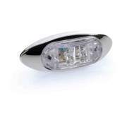 Luce Ingombro A 2 Led 24v Bianco Montaggio In Superficie Luci Perimetrali 98436