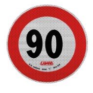 Contrassegno Limite Velocità 90 Km/h Contrassegni Targhe E Contrassegni