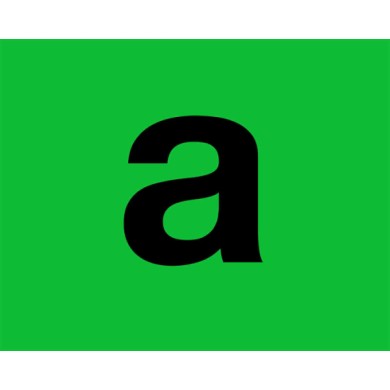 98446-D-01.JPG Marcatura In Pvc Verde Con Supporto Adesivo A Contrassegni Targhe E Contrassegni