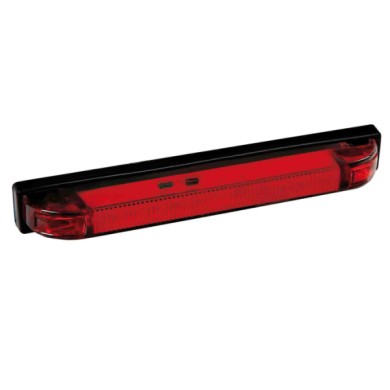 98456-A-01.JPG Luce Ingombro A 12 Led 24v Rosso Montaggio In Superficie Luci Perimetrali