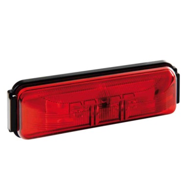 98458-A-01.JPG Luce Ingombro A 4 Led 24v Rosso Montaggio In Superficie Luci Perimetrali