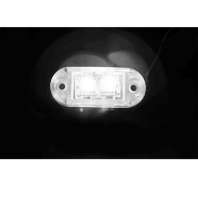 98484-S-01.JPG Luce Ingombro A 2 Led 24v Bianco Montaggio In Superficie Luci Perimetrali