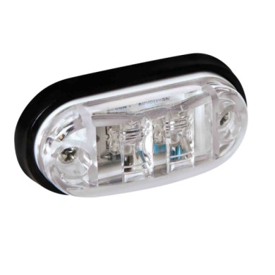 98484-A-10.JPG Luce Ingombro A 2 Led 24v Bianco Montaggio In Superficie Luci Perimetrali