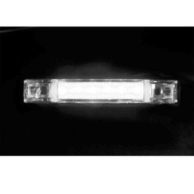 98486-S-01.JPG Luce Ingombro A 6 Led 24v Bianco Montaggio In Superficie Luci Perimetrali