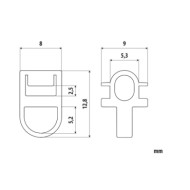 98553-S-01.JPG Scorrevoli Per Binari G 2 25 Pz Accessori Per Tende Camion Tende