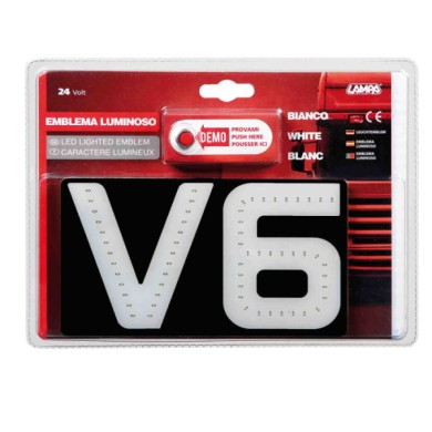 98554-S-01.JPG Emblema Luminoso 24v V6 Bandiere Ed Emblemi Decorazioni Luminose