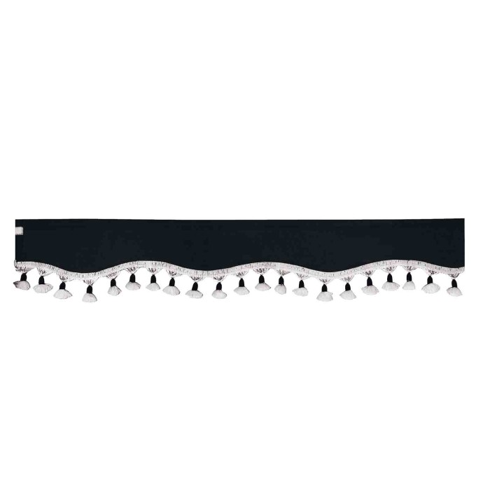 98638-C-01.JPG Sindy Fascia Parasole In Microfibra Per Camion Nero Tende Tende