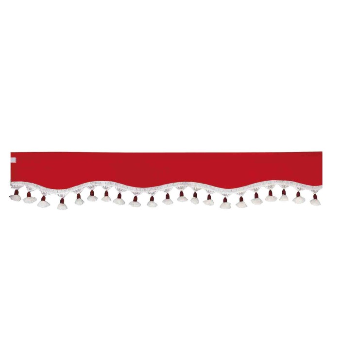 98639-A-01.JPG Sindy Fascia Parasole In Microfibra Per Camion Rosso Tende Tende